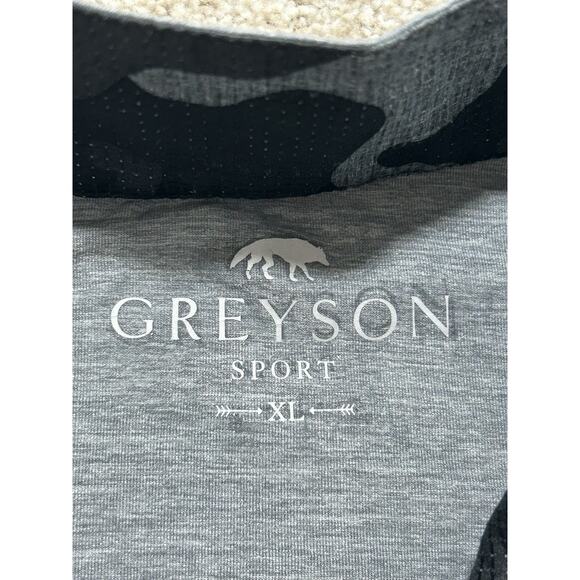 Greyson Sport Men’s XL Golf Pullover 1/4 Zip Light Heather Gray - Picture 4 of 11